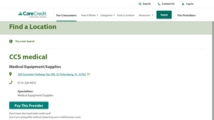 CCS Medical - Medical Equipment and Supplies