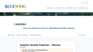 Bluewing VC - Engineering Opportunities