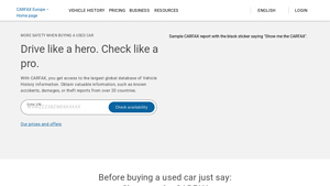 CARFAX - Value Range Tool