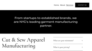 Carina - Cut & Sew Apparel Manufacturing