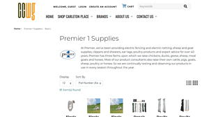 Premier 1 Supplies - Electric Fencing & Livestock Products