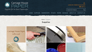 Carriage House Paper - Specialty Papermaking Supplies