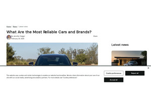 Cars.com - 2025 Vehicle Dependability Results
