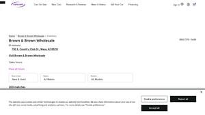 Brown & Brown Wholesale - New & Used Cars