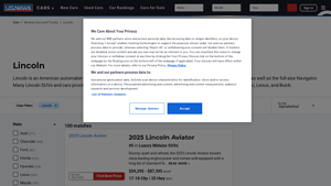 Lincoln - Key Models