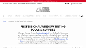 Car Supplies Warehouse - Window Tinting Tools