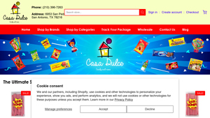 Casa Dulce - Wholesale Mexican Candy and Piñatas