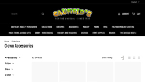 Caufields - Clown Accessories