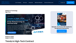 Ceba Solutions - High-Tech Contract Manufacturing