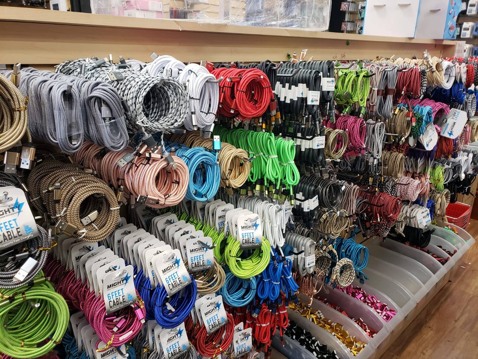 A stock image illustrating cell phone accessory wholesale concepts
