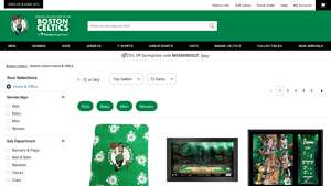 Celtics Store - Plush Throw Blanket