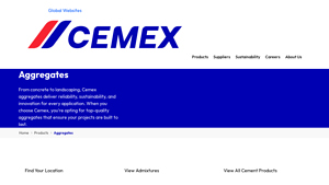 Cemex - Key Aggregates Product