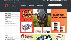Centaur Forge - Blacksmith and Farrier Supplies