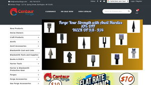 Centaur Forge - Blacksmith and Farrier Supplies