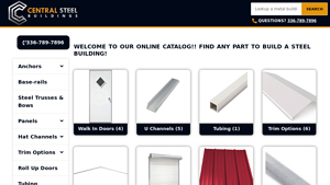 Central Steel Buildings - Metal Building Components
