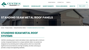 CENTRIA - Standing Seam Metal Roof Panels