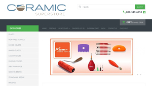Ceramic Superstore - Pottery Tools & Supplies