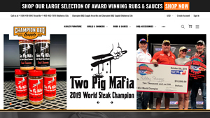 Champion BBQ Supply - Grills and Rubs
