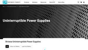Chatsworth - Uninterruptible Power Supplies