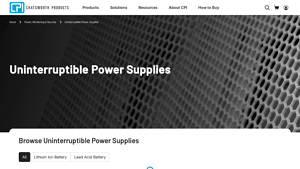 Chatsworth - Uninterruptible Power Supplies