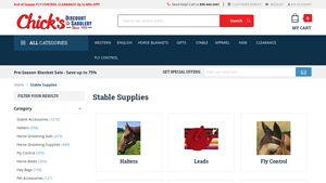 Chicks Saddlery - Stable Supplies