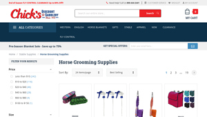 Chicks Saddlery - Horse Grooming Supplies