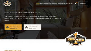 Choice Door - Premium Wood Panels & Trim
