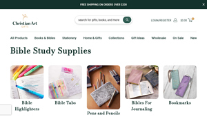 Christian Art Gifts - Bible Study Supplies