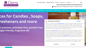 Cierra Candles - Fragrance Oils