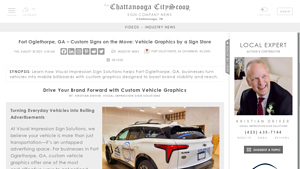City Scoop - Custom Signs & Vehicle Graphics