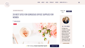 Classy Career Girl - Women's Desk Accessories and Office Supplies