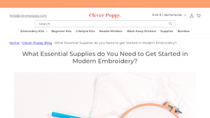 Clever Poppy - Beginner Kits & Needle Minders