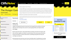 CliffsNotes - The Hunger Games Summary