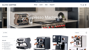 Clive Coffee - Espresso Machines