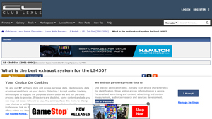 Club Lexus - Custom Exhaust Systems