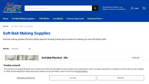CMA Outdoors - Soft Bait Making Supplies