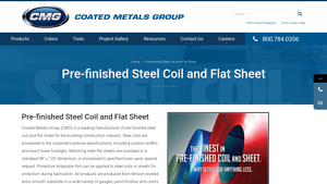 CMG - Pre-finished Steel Coil and Flat Sheet