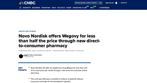 Novo Nordisk - Wegovy Pricing Strategy