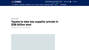 Toyota Industries - Forklifts, Engines, Batteries, Converters