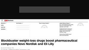 Novo Nordisk - Ozempic & Wegovy; Eli Lilly - Mounjaro
