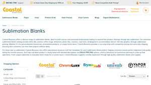 Coastal Business - Sublimation Blanks