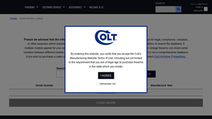 Colt - Serial Number Lookup