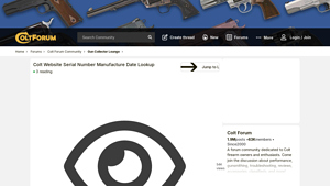 Colt - Serial Number Database