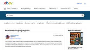 USPS - Free Shipping Supplies