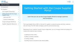 Coupa - Supplier Portal