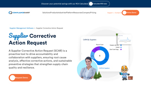ComplianceQuest - Supplier Corrective Action Request (SCAR)