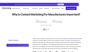 Compose.ly - Content Marketing Solutions for Manufacturers