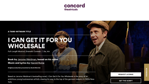 Concord Theatricals - I Can Get It For You Wholesale