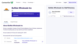Buffalo Wholesale Inc - Liquidation Products