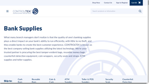 CONTROLTEK - Bank Supplies